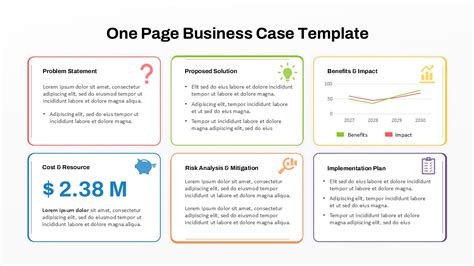Business Case Powerpoint Template