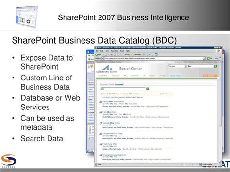 Business Data Catalog Sharepoint