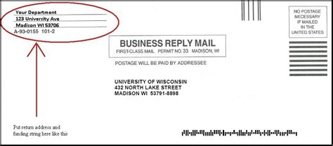 Business Reply Mail Template