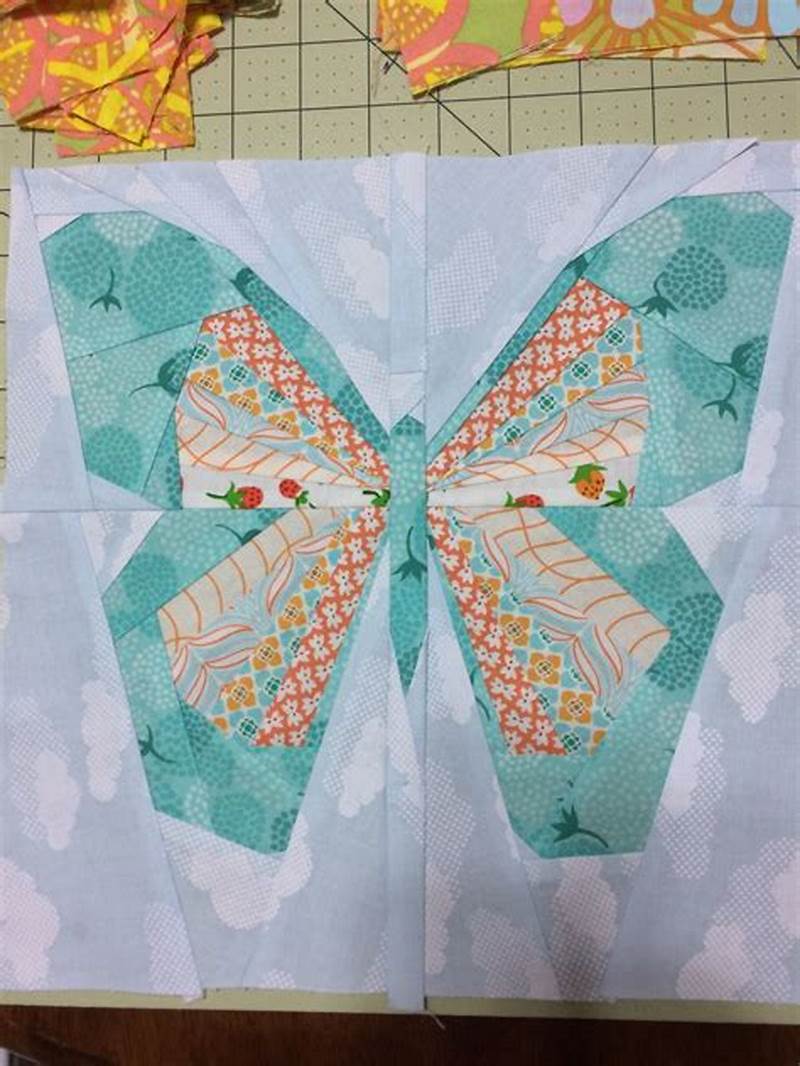 Butterfly Paper Piecing Pattern Free