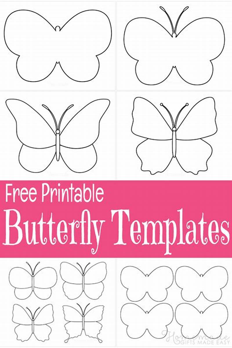 Butterfly Patterns Printable