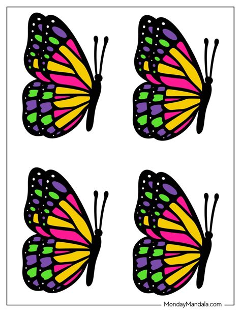 Butterfly Printable Colored