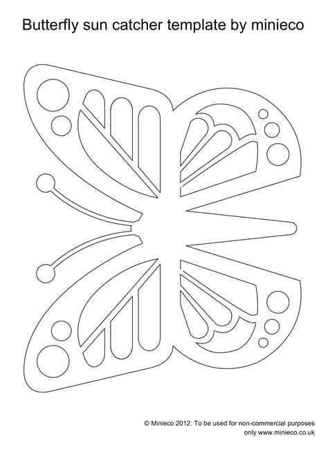 Butterfly Templates To Print