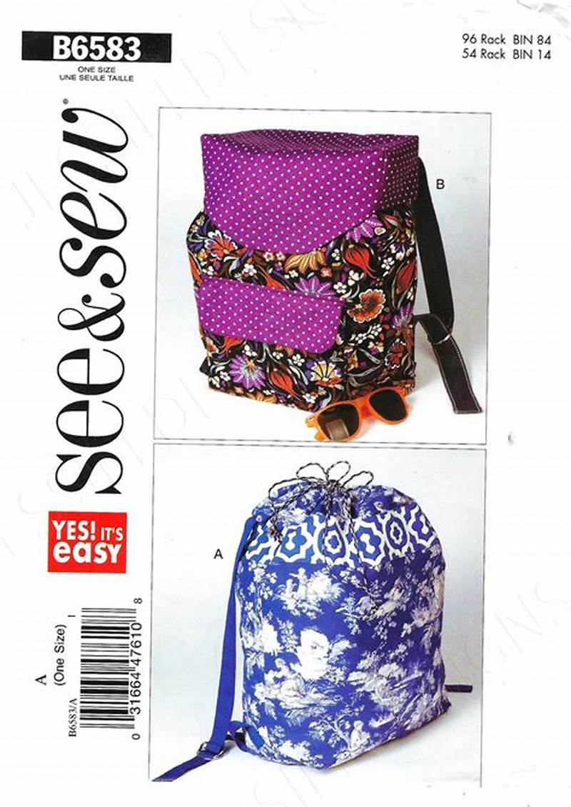 Butterick Backpack Pattern