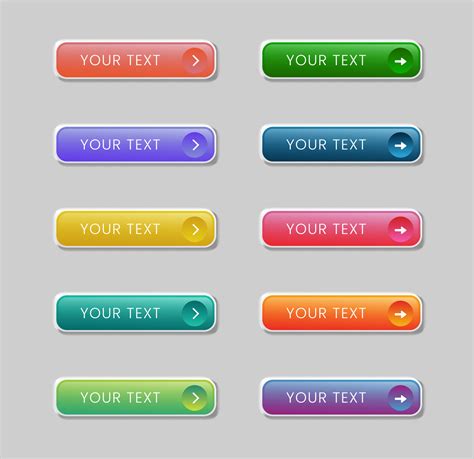 Button Templates For Website