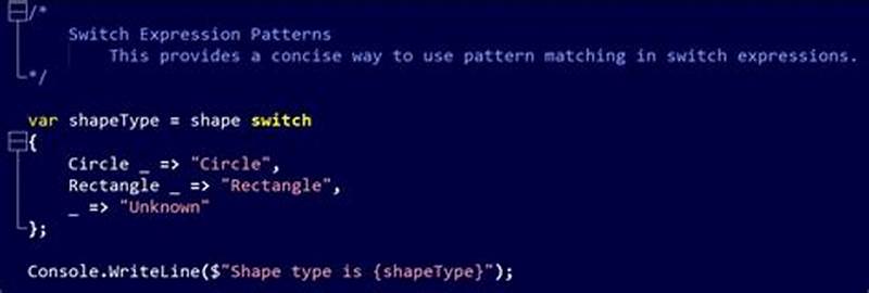 C  Pattern Matching Type Switch