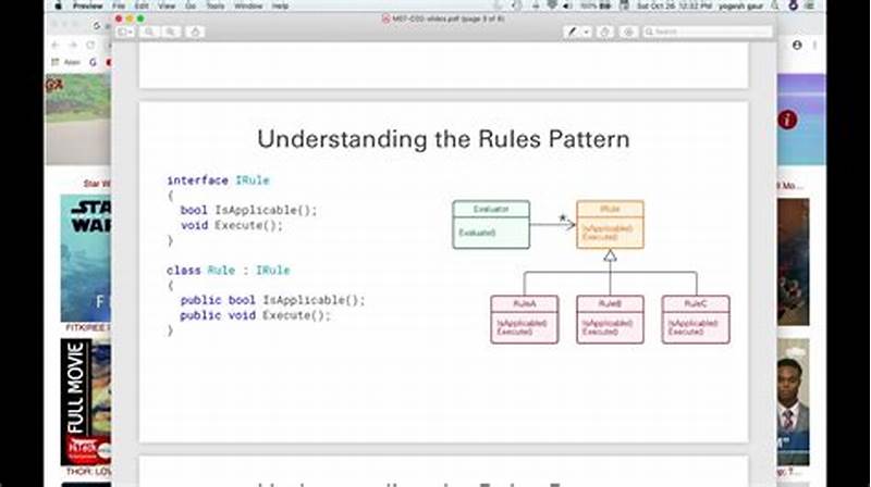 C  Rules Pattern