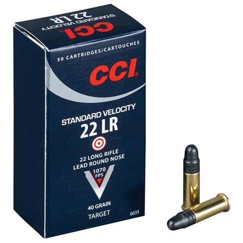 CCI 22 Ammo 21 Grain Bullet Non-Metal