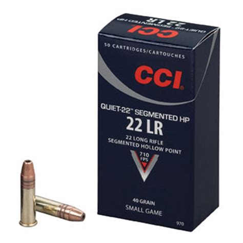 CCI 22 Ammo Hollow Point Segmented Bullet