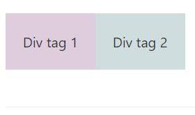 CSS two divs next to each other