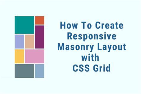 CSS-only masonry layout