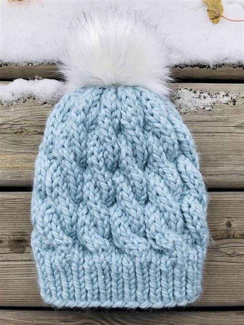 Cable Knit Toque Pattern