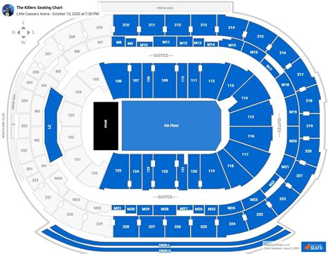 Caesars Arena Seating Chart