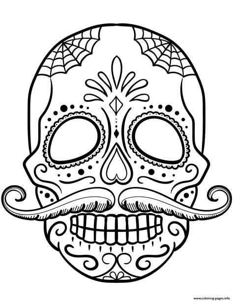 Calavera Printable
