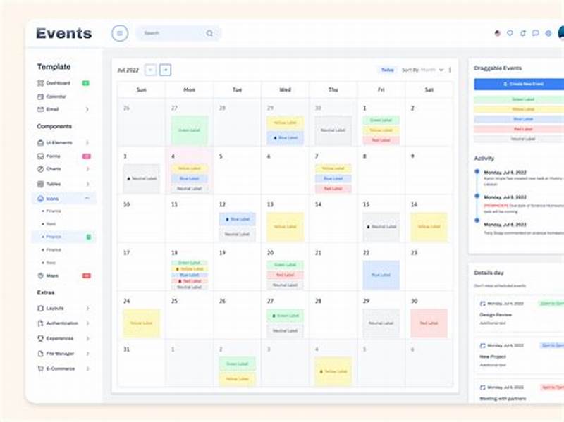 Calendar Design Program