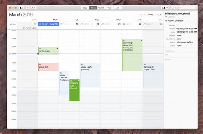 Calendar Program For Mac