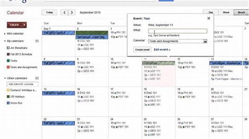 Calendar Task Manager