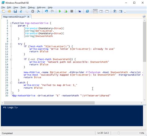Call PowerShell script PS1 from another PS1 script inside Powershell ISE
