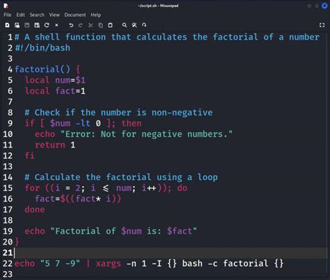 Calling shell functions with xargs