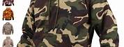 Camouflage Pullover Hoodies