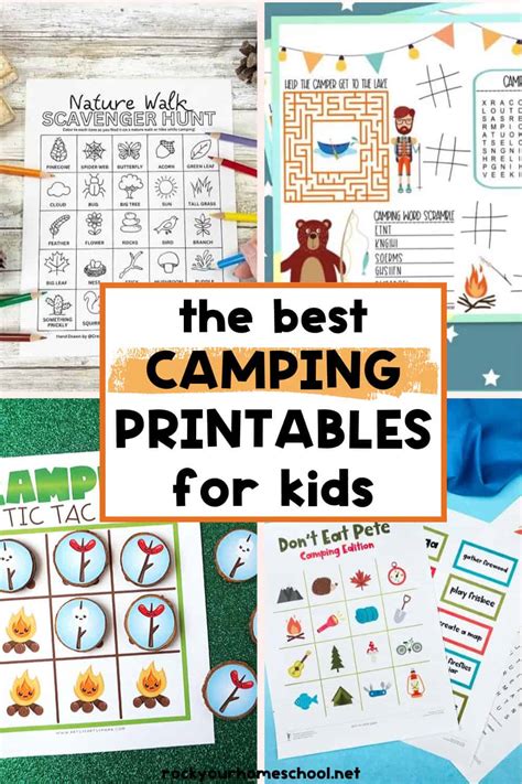 Camping Printables Free