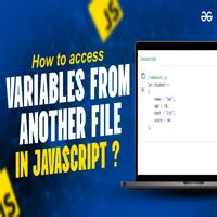 Can I access variables from another file
