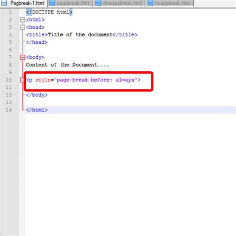 Can I force a page break in HTML printing