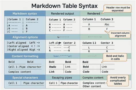 Can I merge table rows in markdown