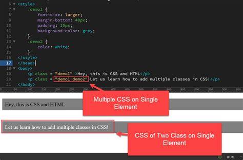 Can I use non existing CSS classes