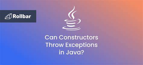 Can constructors throw exceptions in Java