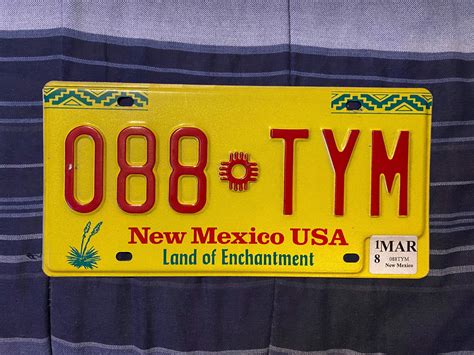 Canceling a License Plate in New Mexico