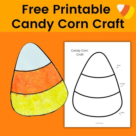 Candy Corn Template Printable