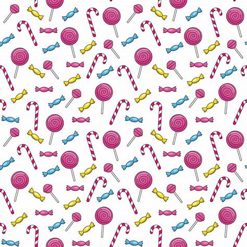 Candy Pattern Background
