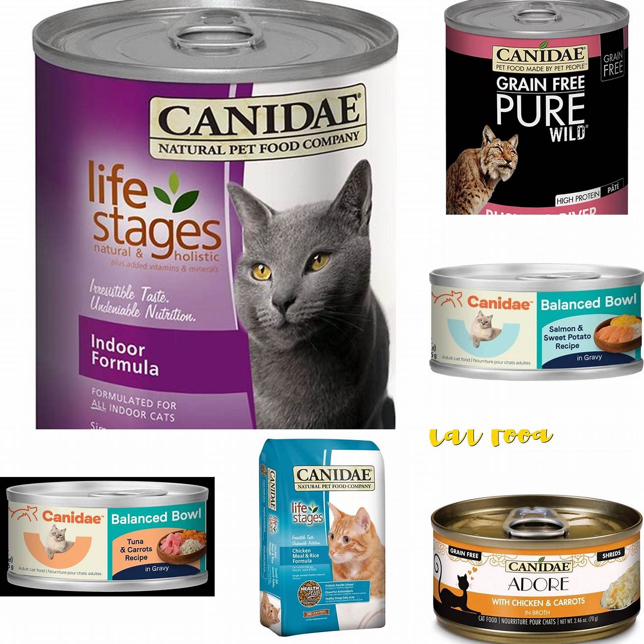 Canidae Wet Cat Food is easy to eat which makes it an ideal choice for cats of all ages