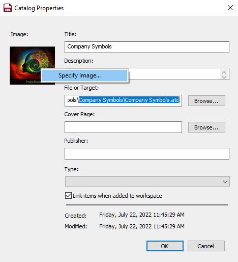 Cannot Load Full-text General Catalog Properties Form