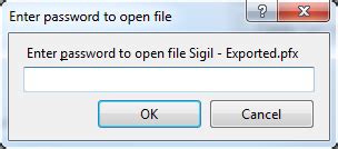 Cannot import the keyfile blahpfx - error The keyfile may be password protected