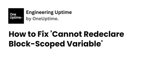 Cannot redeclare block scoped variable