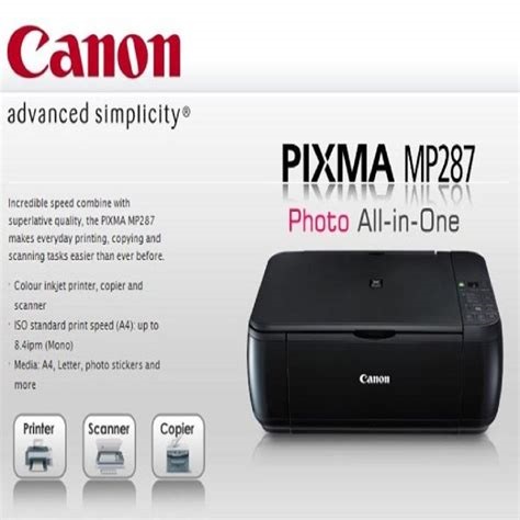 Canon mp287 printer