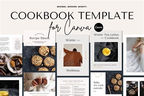 Canva Cookbook Template