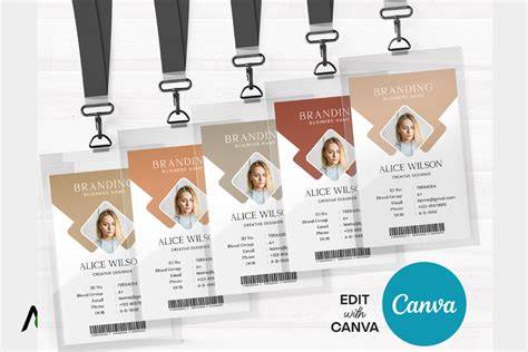 Canva Id Card Template