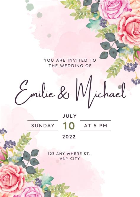 Canva Invitation Template