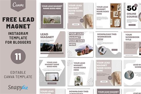 Canva Lead Magnet Templates