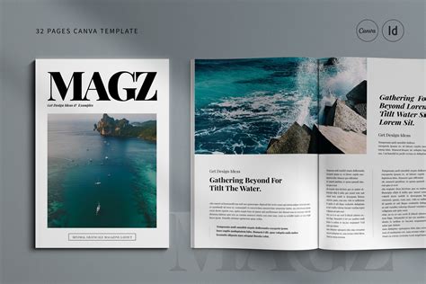 Canva Magazine Templates