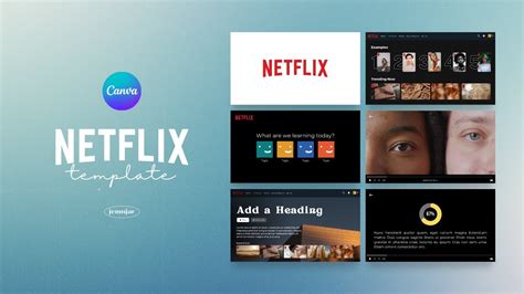Canva Netflix Template