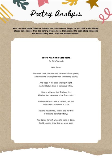 Canva Poetry Templates