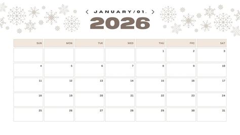 Canva Printable Calendar