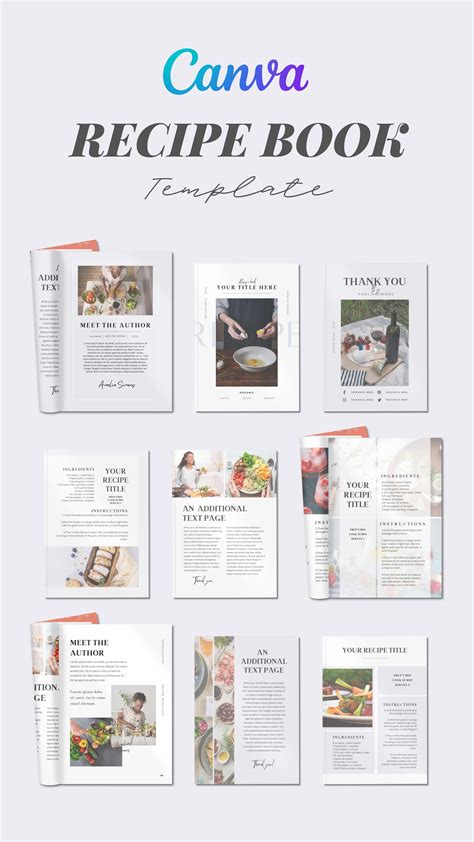 Canva Recipe Templates