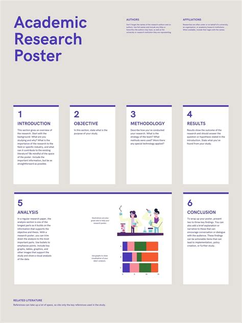 Canva Research Poster Templates