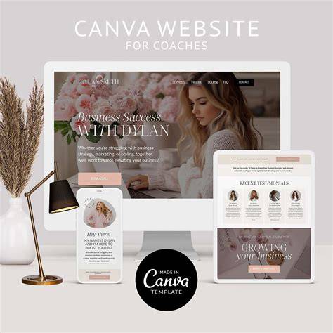 Canva Websites Templates