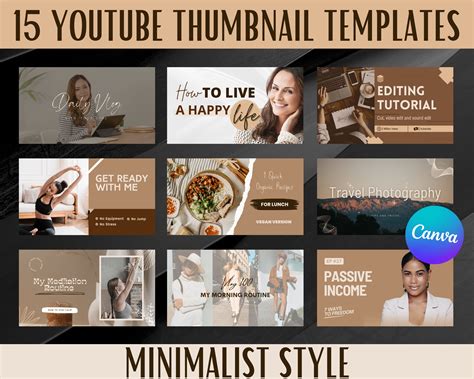 Canva Youtube Thumbnail Templates